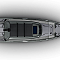 BS850 XC Cross Cabin Shoreline Grey top view aft cabin